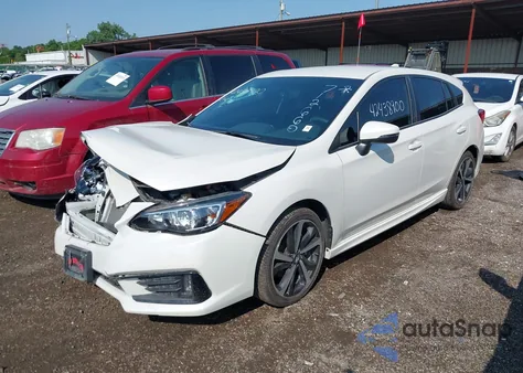 2023 Subaru Impreza Sport from USA, damaged, VIN 4S3GTAJ62P1712660